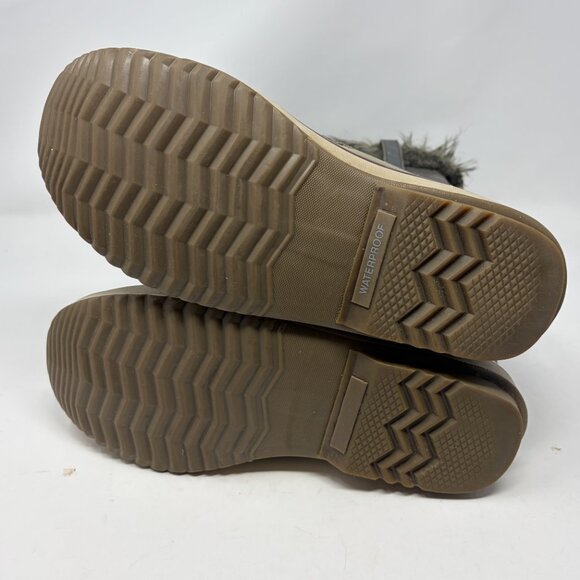 Sorel Joan of Arctic tall boots grey 11 women suede waterproof faux fur - Picture 13 of 14